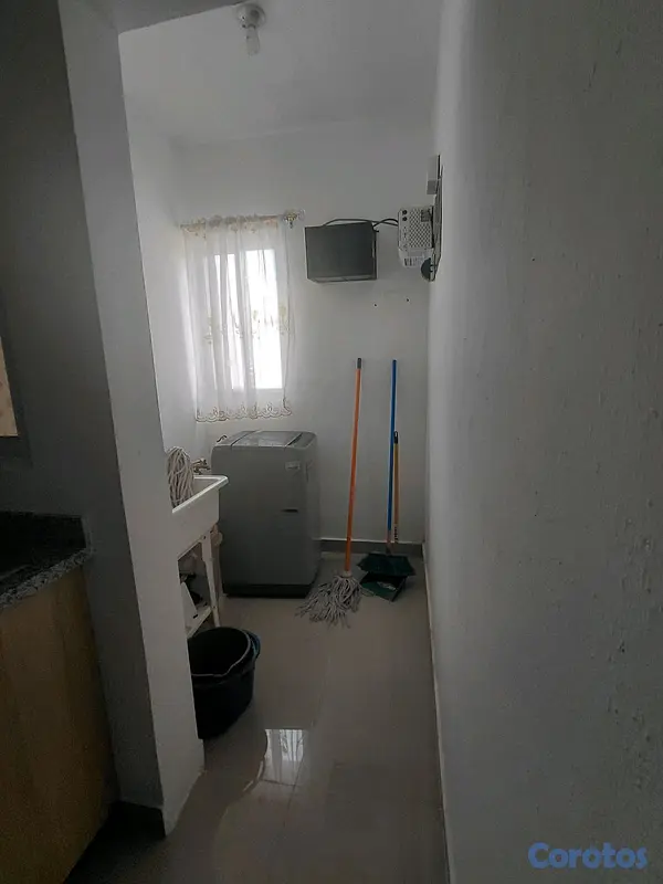 apartamentos - apartamento en boca chica sin amueblar RD$19,000 7