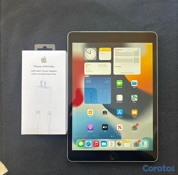 computadoras y laptops - ipad 9th gen Silver 64 GB WIFI + LTE. **Somos Tien 2