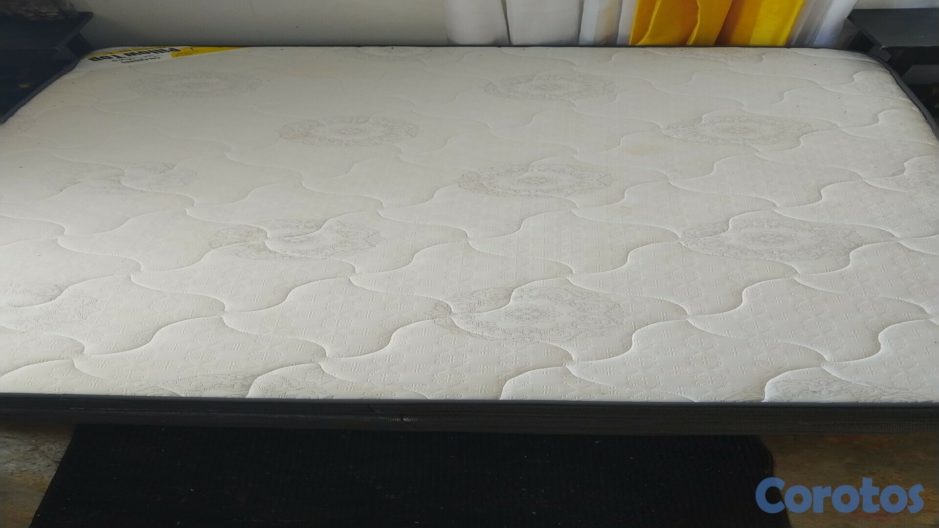 muebles y colchones - Cama Completa Doble Pillow Top 3