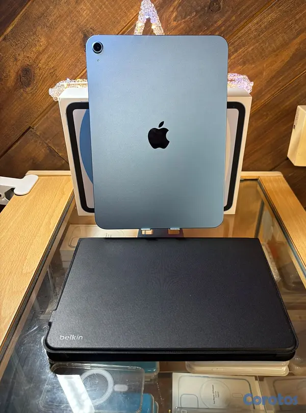 celulares y tabletas - ipad 11 th A16 gen azul 128 GB WIFI Con teclado BE 3