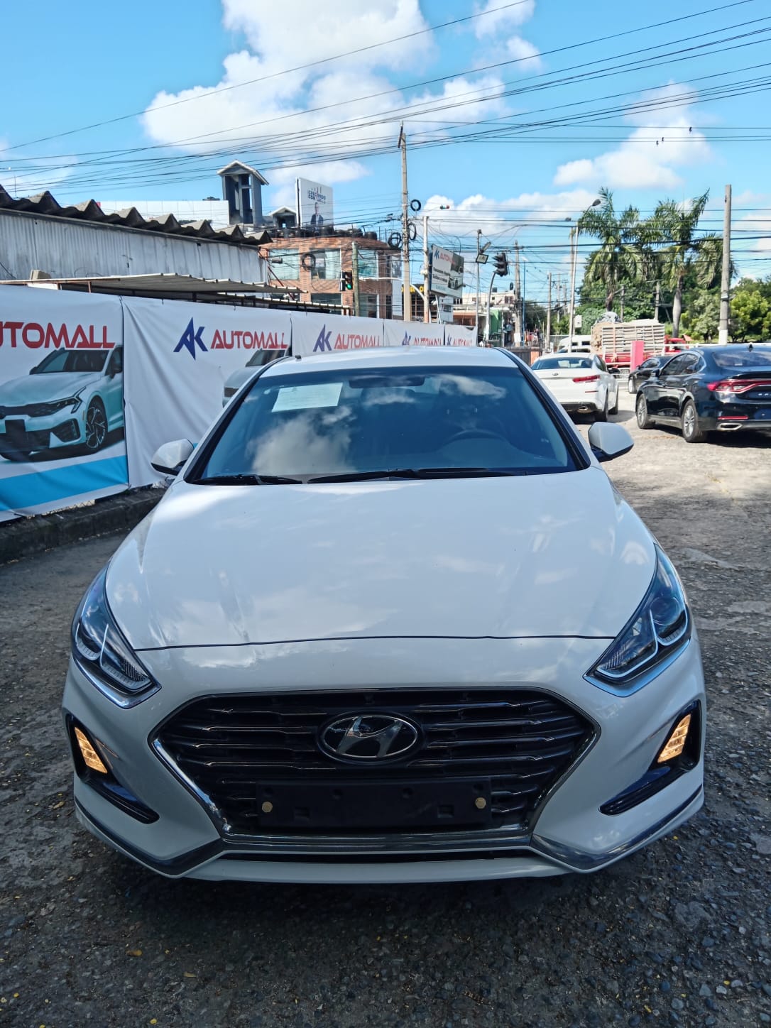 carros - HYUNDAI SONATA NEW RISE 2019 BLANCO 2