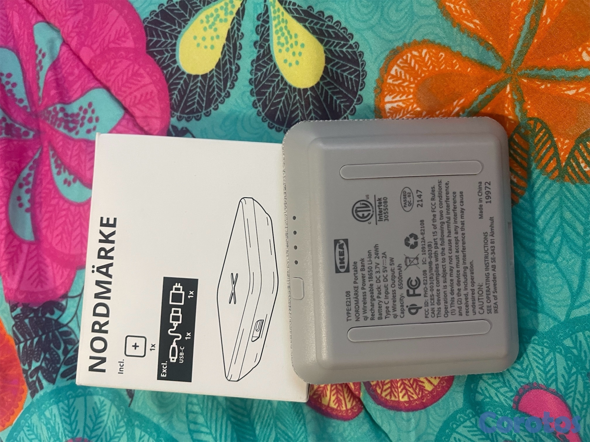 celulares y tabletas - Cargador inalámbrico de IKEA  2