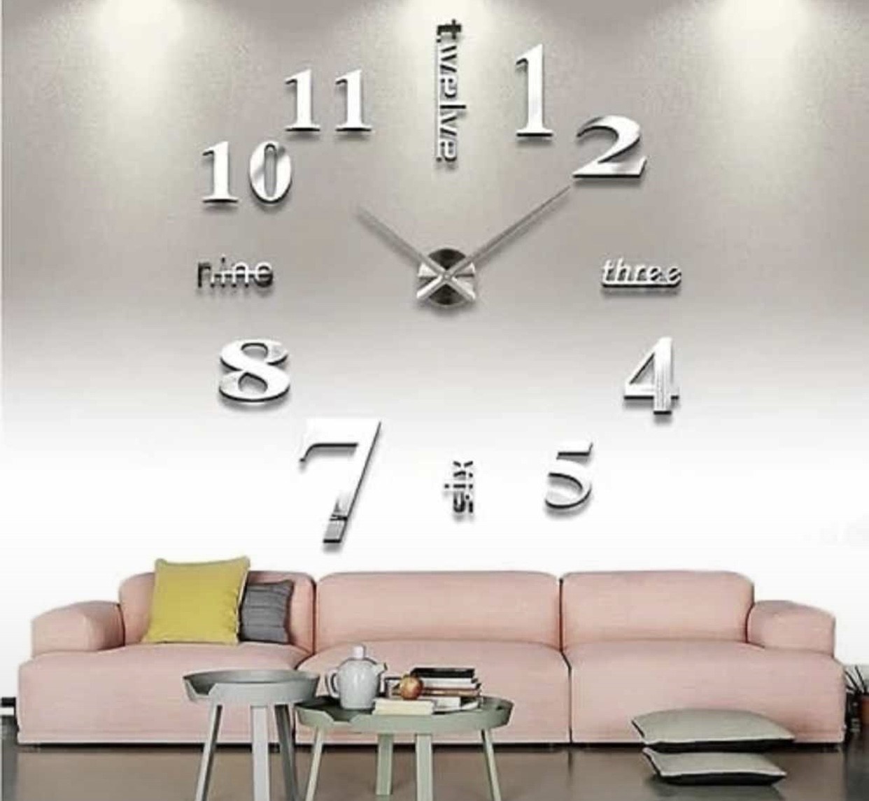 decoración y accesorios - Reloj 3D