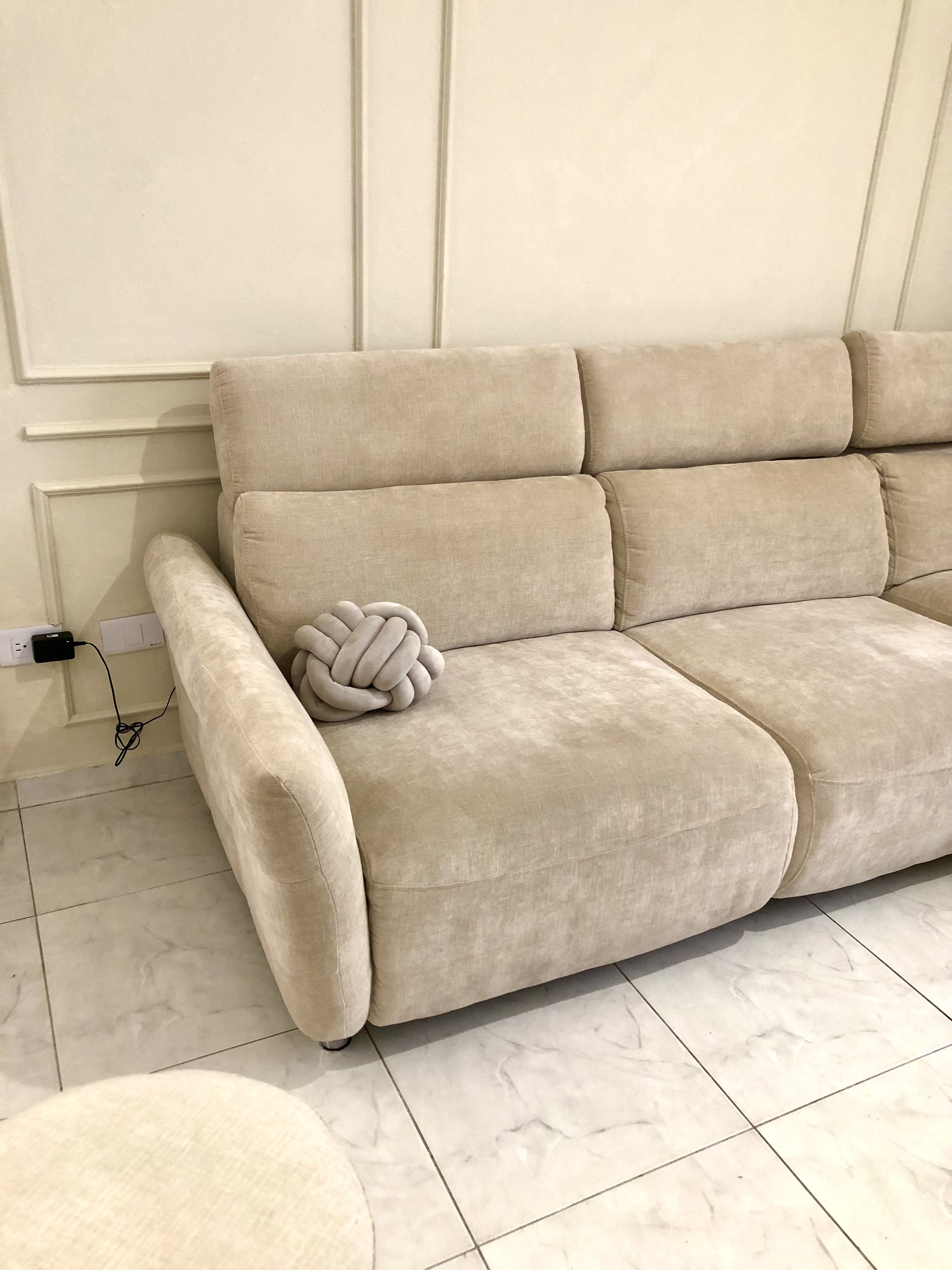 muebles y colchones - OPORTUNIDAD! Sofá modular importado nítido  2