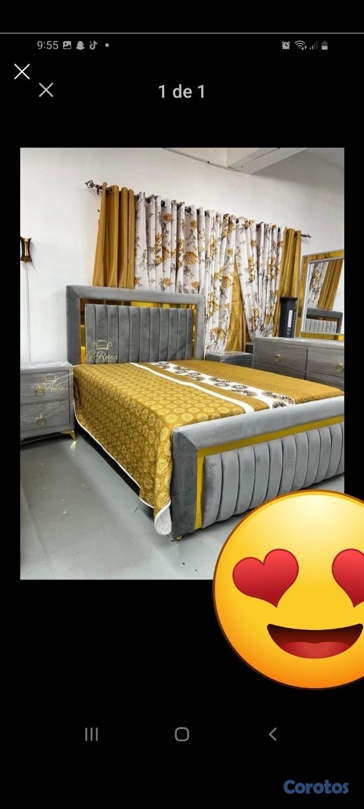 muebles y colchones - JUEGO DE HABITACIÓN 