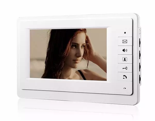 herramientas, jardines y exterior - Sistema de intercomunicación intercom con video camara de 7 pulgadas timbre  3
