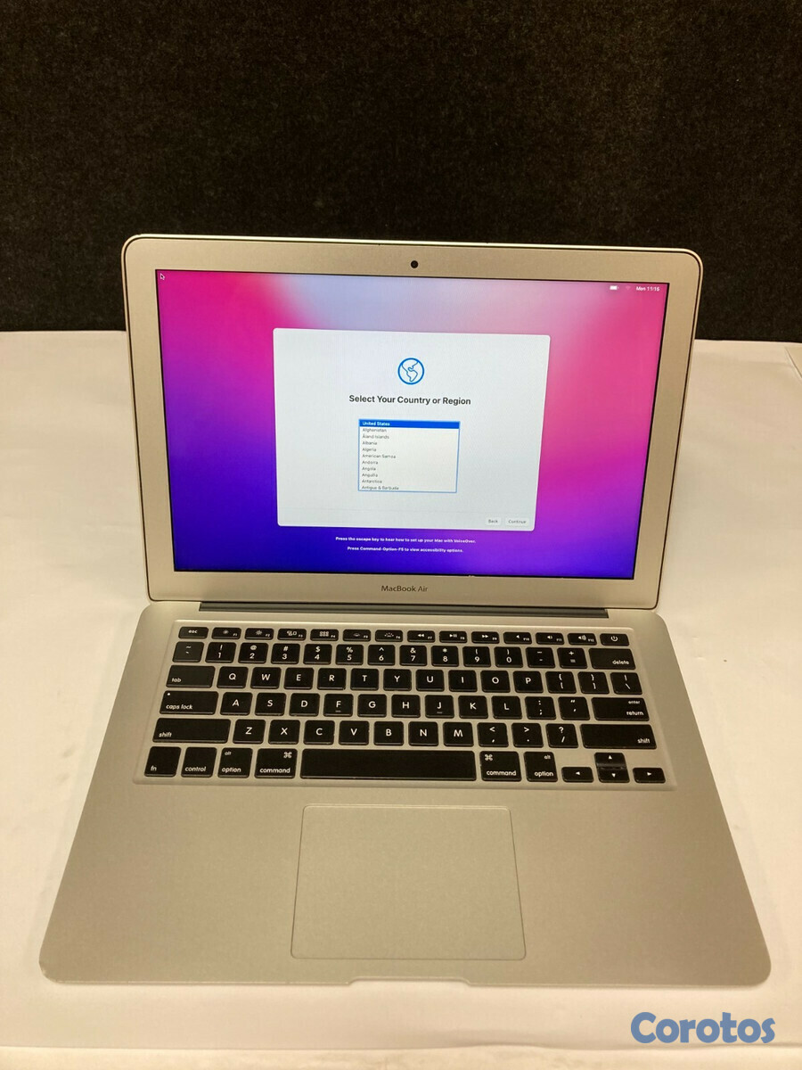 computadoras y laptops - macbook air 2015 corei5 4g de ram ssd de 128g soli 2