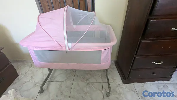muebles - Cuna colecho para bebé con mosquitero integrado –  2