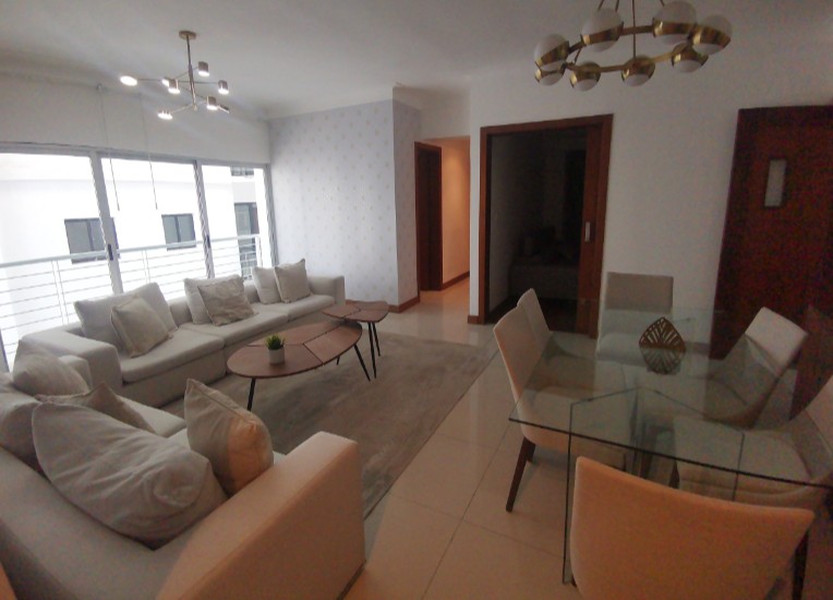 apartamentos - Apartamento Amueblado en Alquiler en Ensanche Paraiso