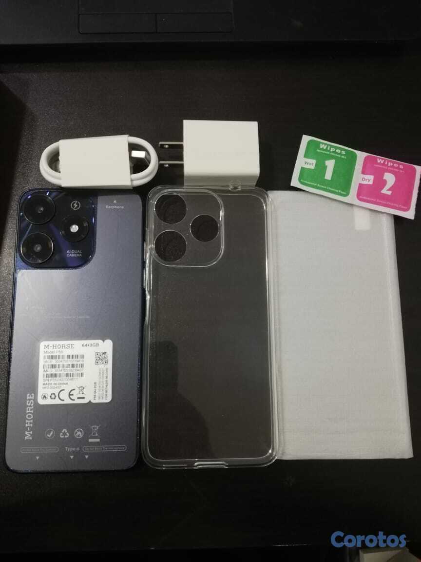 celulares y tabletas - Teléfono M Horse P55 64GB 3GB RAM Nuevo  3