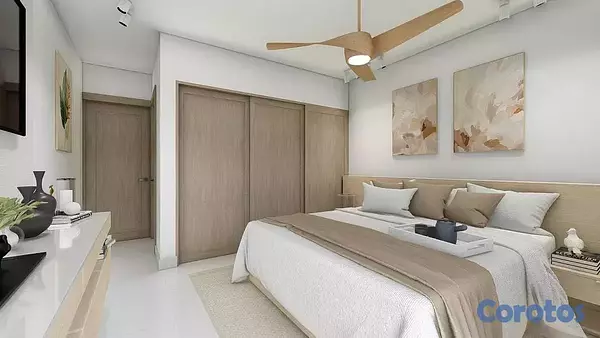 apartamentos - Las Terrenas - Samaná, Apartamento de 1 habitación con Línea blanca 15