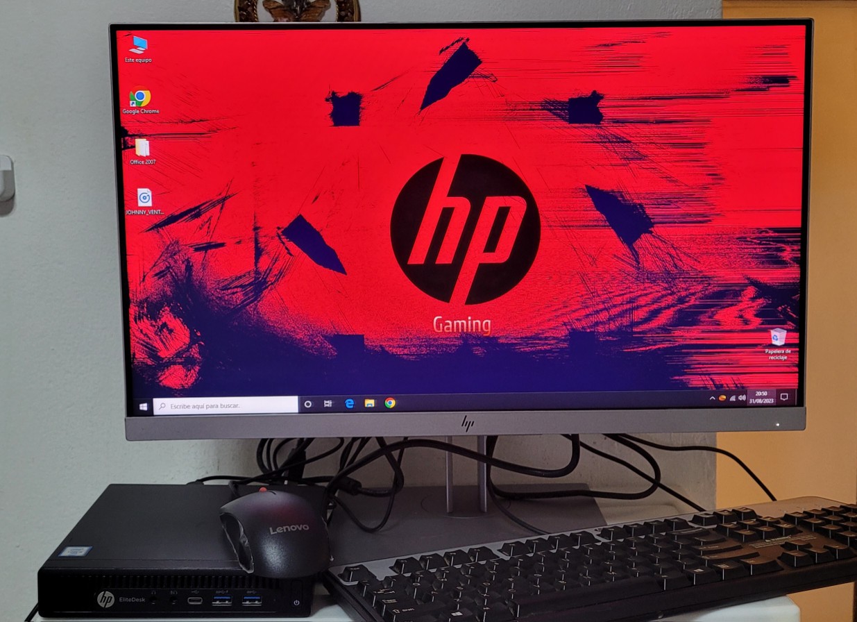 computadoras y laptops - Combo pc Completa Hp mini Core i5 6ta Ram 8gb ddr4 Disco SSD FULL 1