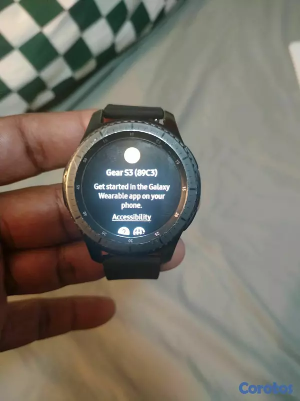 otros electronicos - disponible reloj Samsung Gear s3 original inteligente 2 unidades precio 2,500 2