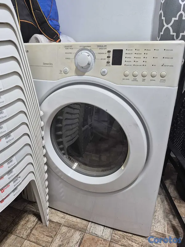 electrodomesticos - Secadora LG de 22 libras a gas  2