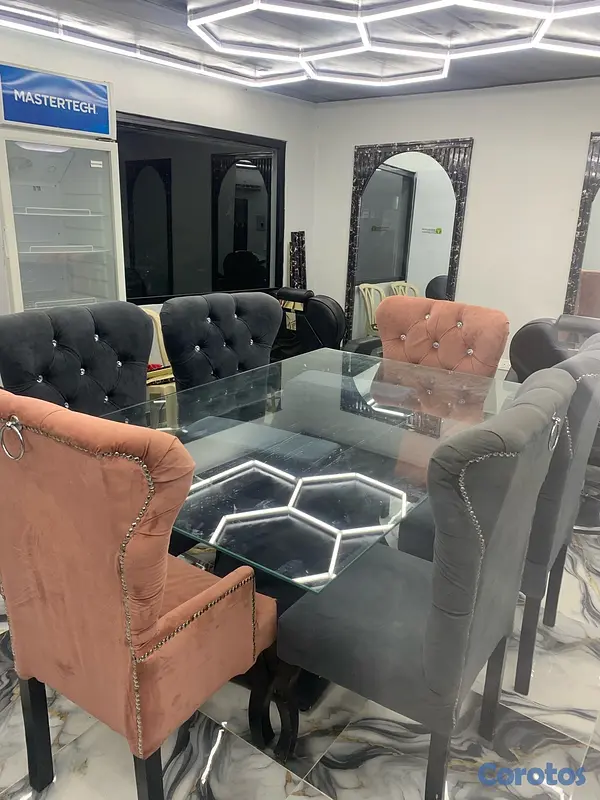 muebles y colchones - mesa de comedor  2