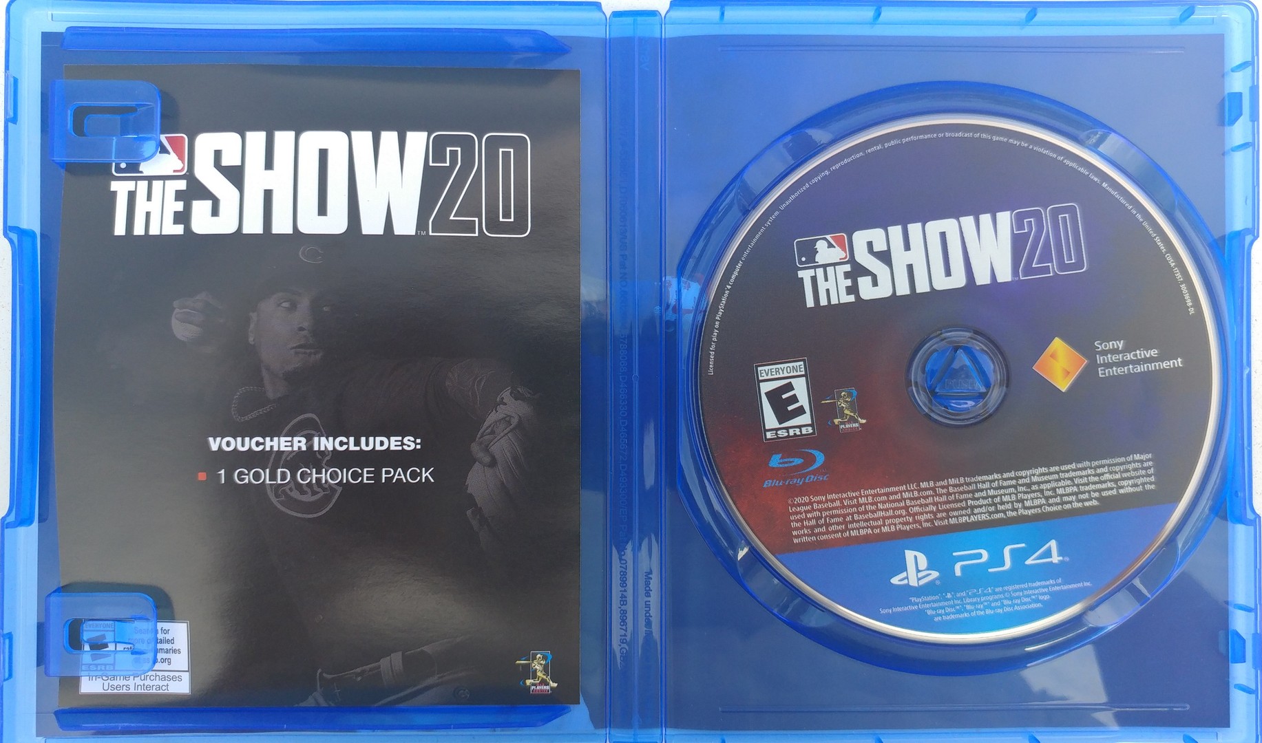 consolas y videojuegos - Mlb The Show 20 para PS4, dos semanas de uso.