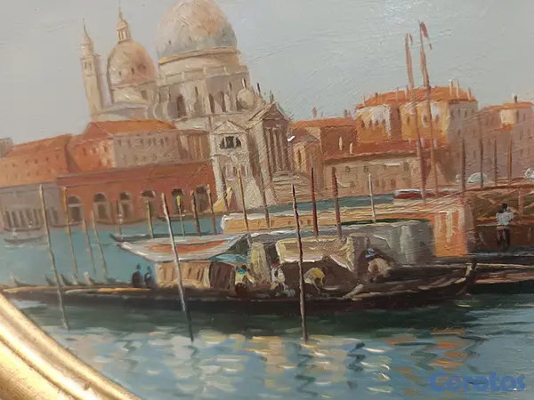 arte y antigüedades - Representa la vieja venezia  11