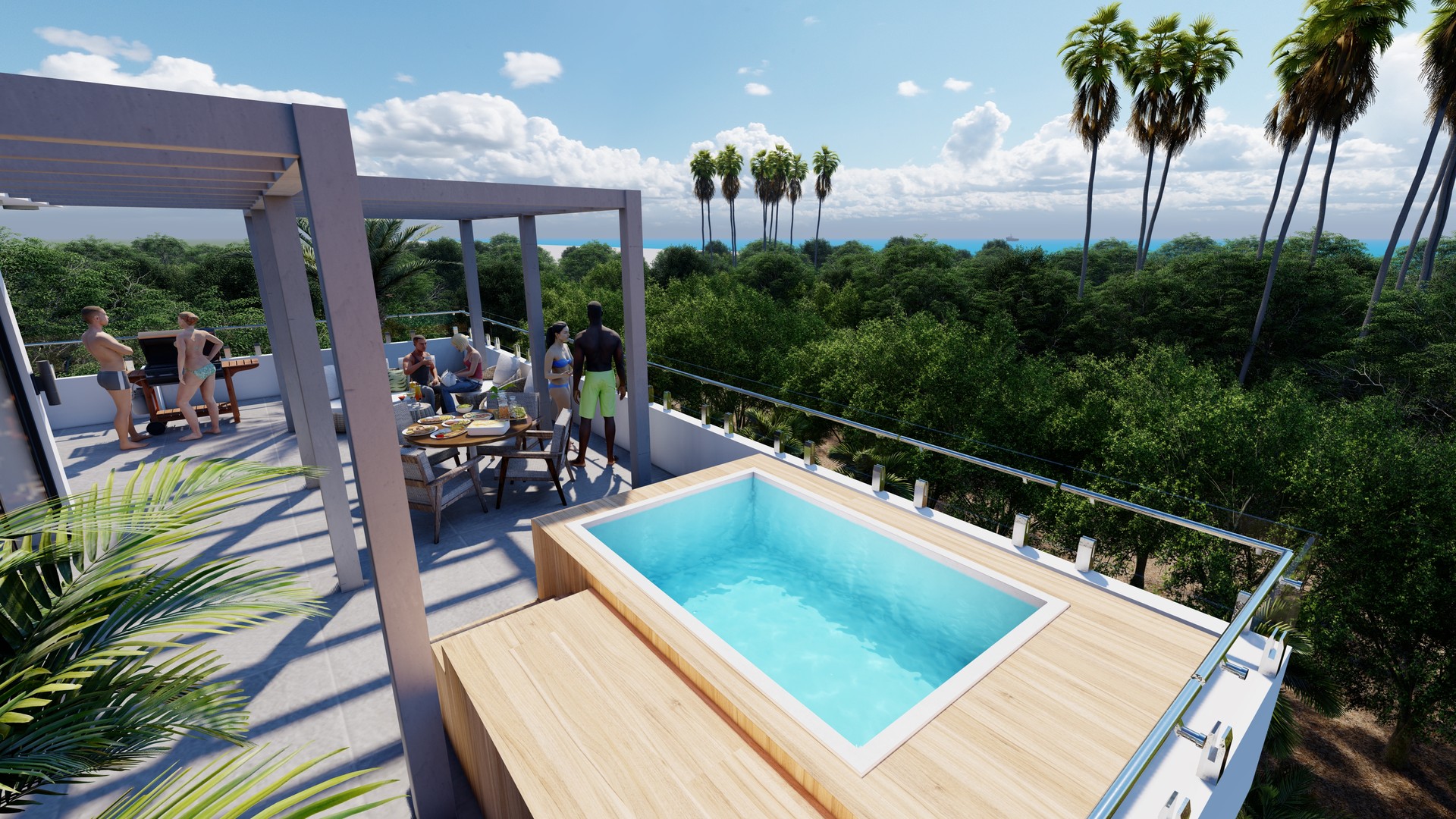 apartamentos - Venta de  apartamentos en PALM BEACH BAVARO 5