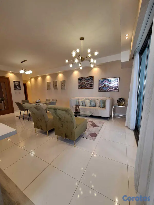 apartamentos -  ¡IMPERDIBLE! EXCLUSIVO APARTAMENTO AMUEBLADO EN L 1