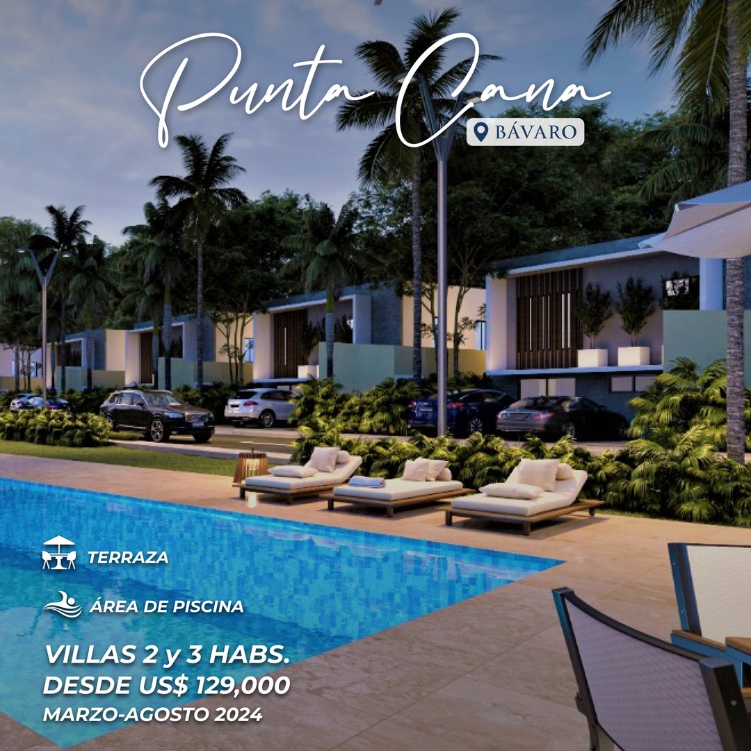 apartamentos - Vendo Villa En Punta Cana 3