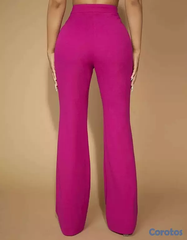 ropa para mujer - PANTALÓN DE TELA FINA  2