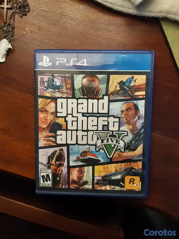 consolas y videojuegos - Cintas de PS4: GTA5, Gran Turismo, NASCAR HEAT 3 1