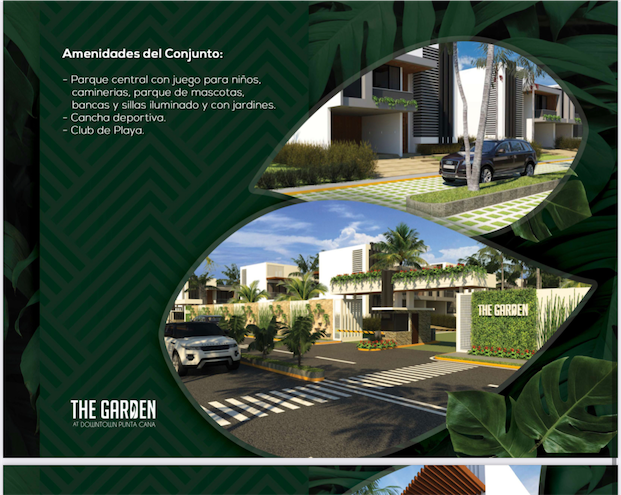 casas vacacionales y villas - Venta de villas en Downtown Punta Cana entrega con línea blanca y piscina 2