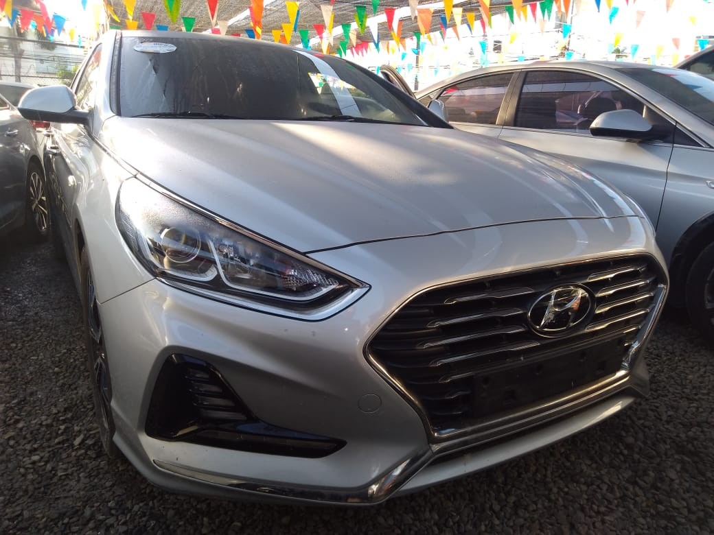 carros - HYUNDAI SONATA NEW RISE 2018 GRIS 1