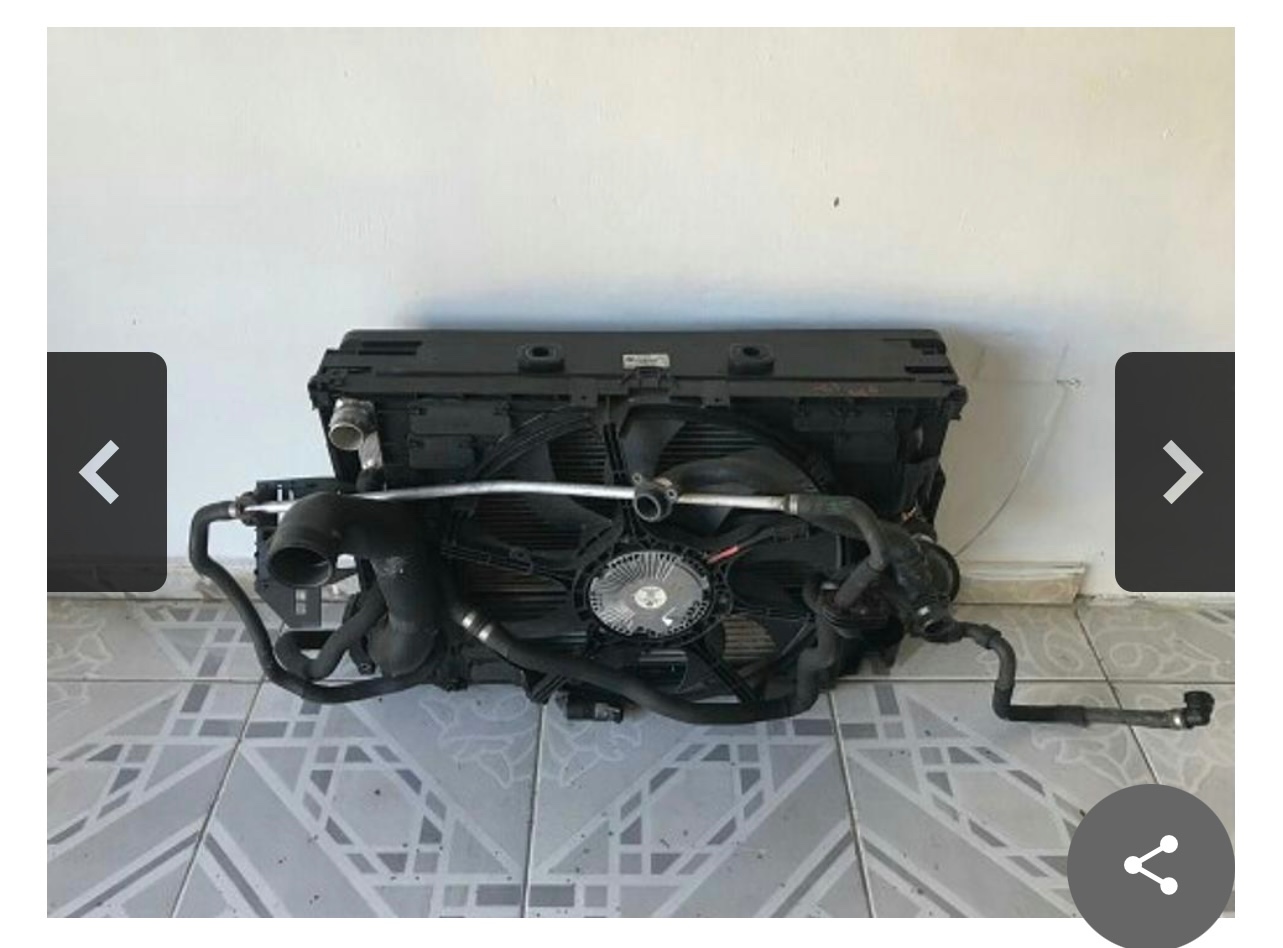 accesorios para vehiculos -  RADIADOR Y ABANICO PARA BMW 535 2012 -2017