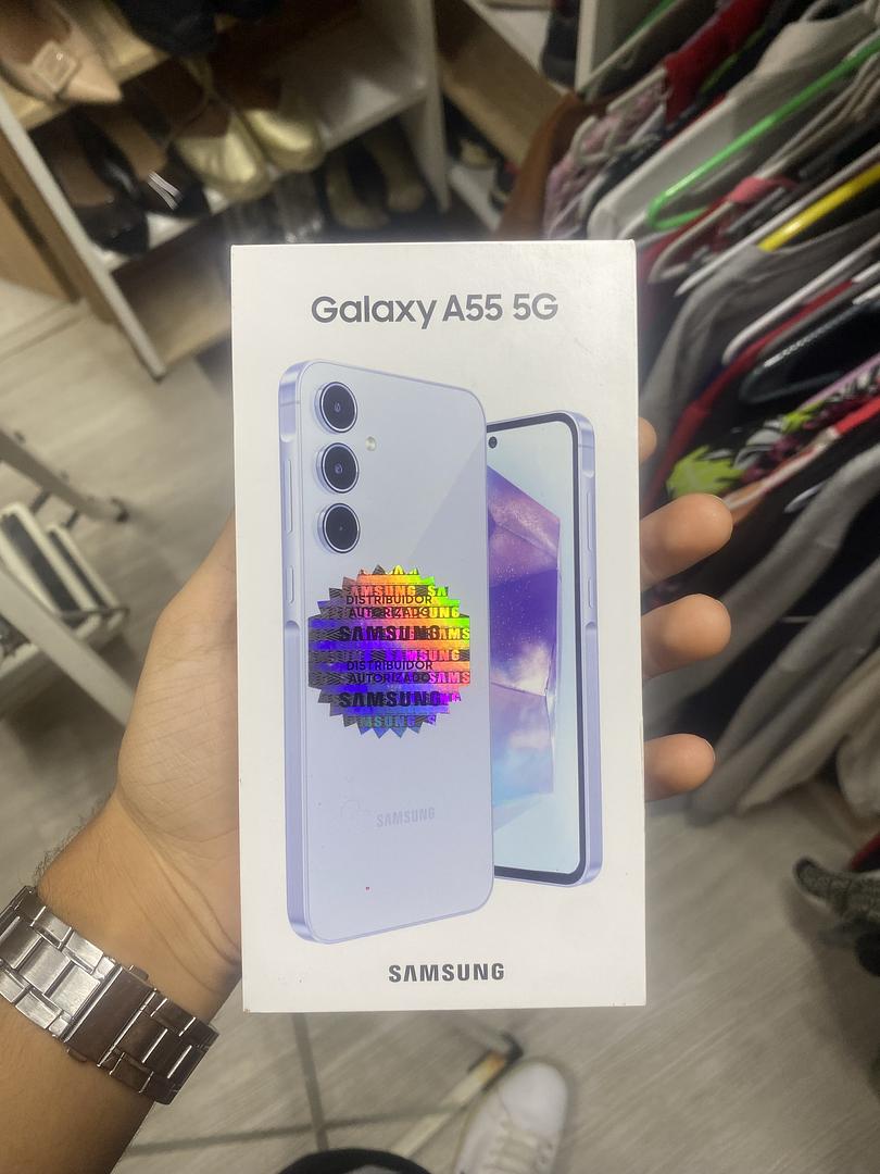 celulares y tabletas - Samsung A55 256G(DE CLARO)