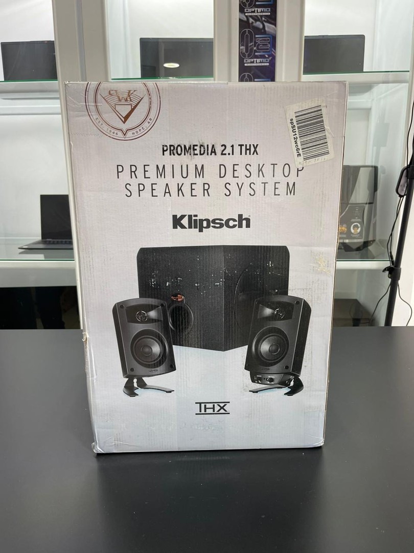 camaras y audio - Parlante Klipsch ProMedia THX computadora certificada, Negro Nuevas 1