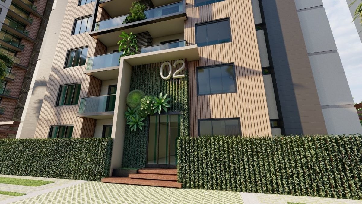 apartamentos - Apartamentos torres con ascensor, Aut. San Isidro, proyecto con plaza comercial 2