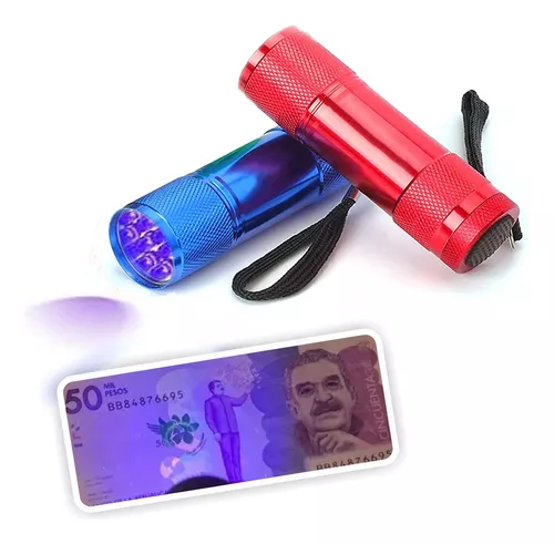 hobby y coleccion - LINTERNA PORTATIL PROBADOR DE BILLETE 0