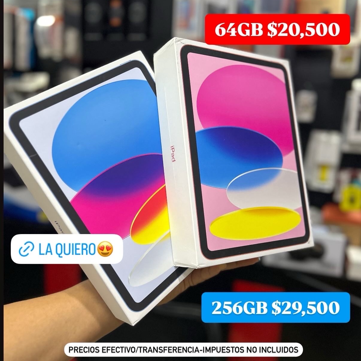 computadoras y laptops - IPAD 10TH  256GB WIFI SELLADAS OFERTA 