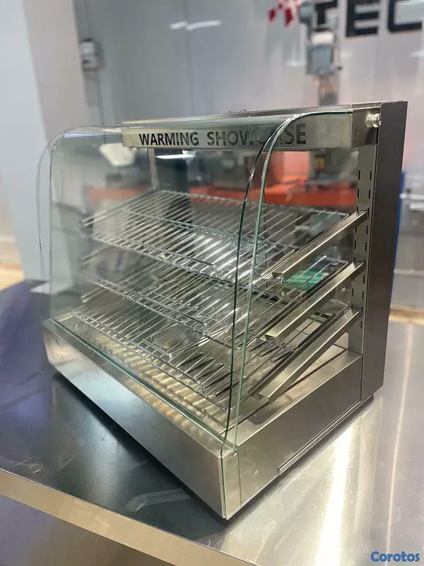 equipos profesionales - Vitrina exhibidora caliente 26 pulgadas aniquelada 6