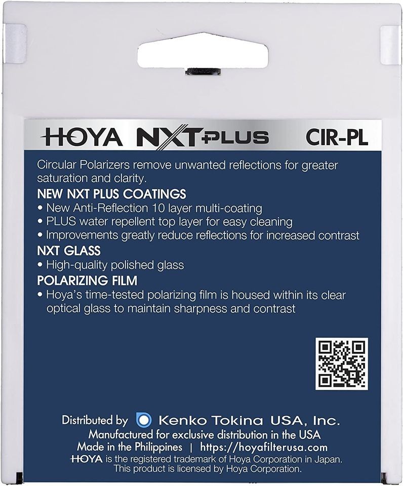 camaras y audio - LENTE DE CAMARA Hoya Filtro de cristal polarizador circular NXT Plus de 3.031 in 4