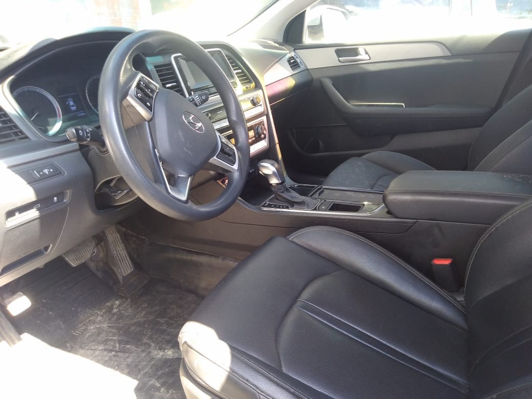 carros - HYUNDAI SONATA 2018 GRIS 3
