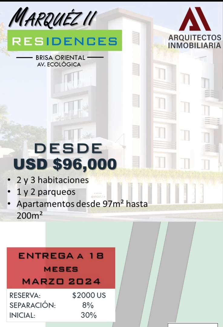 apartamentos - Venta de apartamento en la autopista de san Isidro brisa oriental 