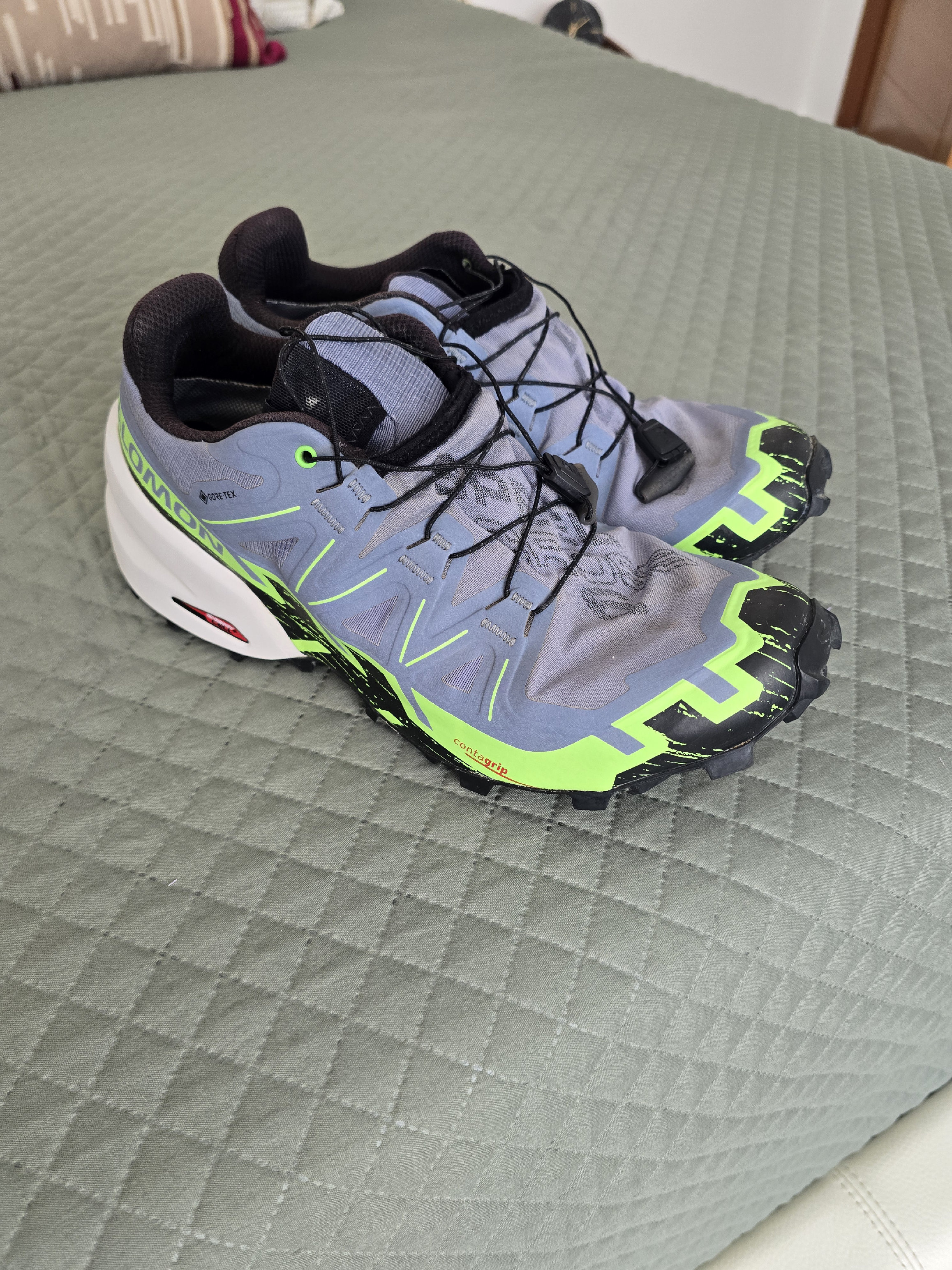 zapatos para hombre - Tenis de Senderismo Salomon Speedcross 6 GTX (Gore-Tex) size 9.5 1