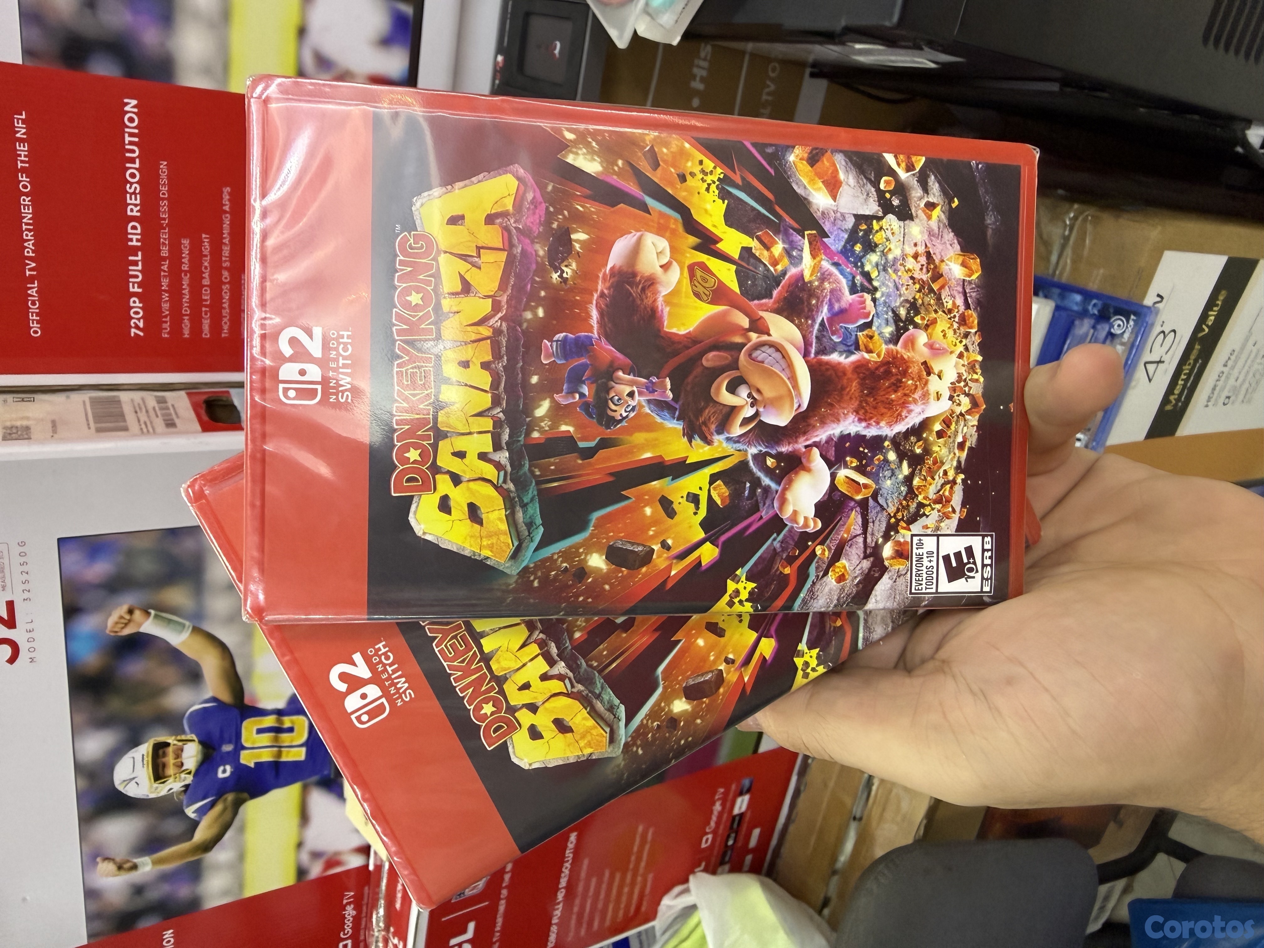 consolas y videojuegos - Donkey Kong Bananza Nueva