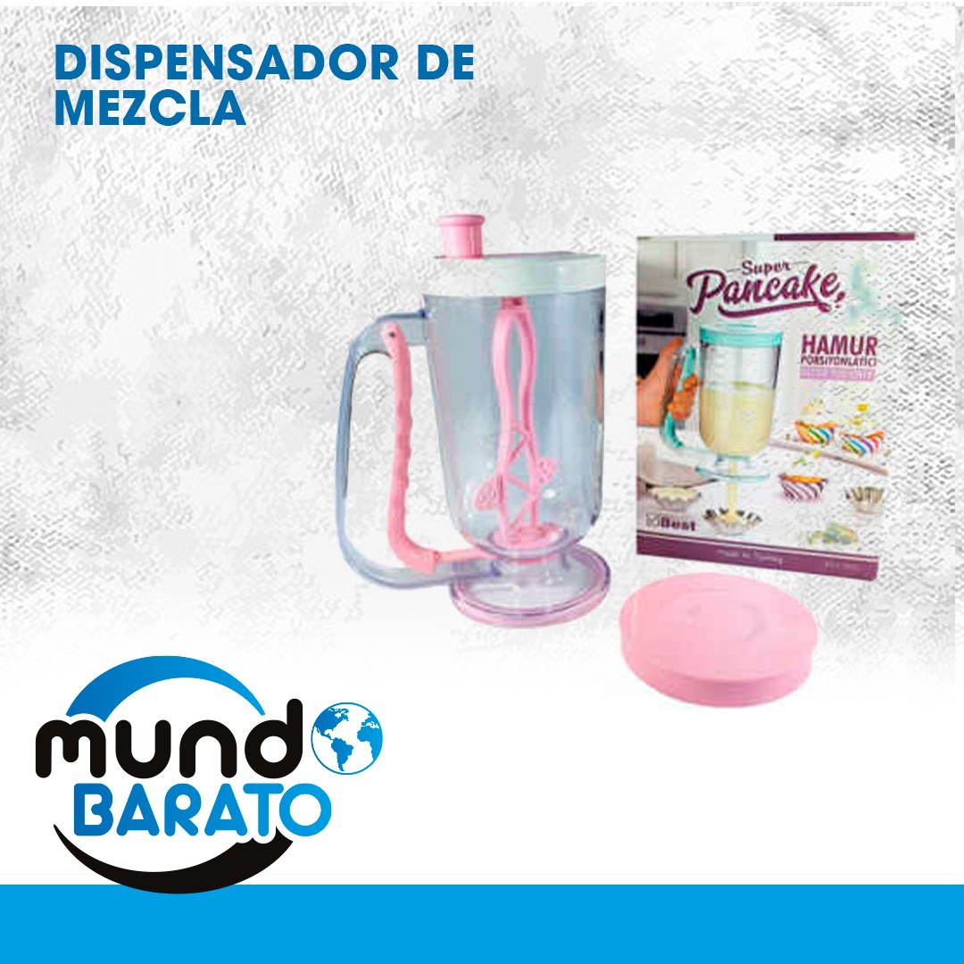 cocina - Dispensador de mezcla masa de bizcocho torta cupcakes pastel dosificador  0