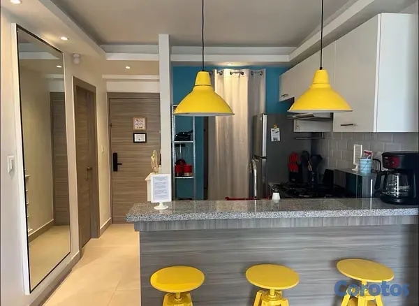 apartamentos - Vendo en Crisfer Punta Cana 1 hab, 4to piso, ascensor, completamente amueblado 2