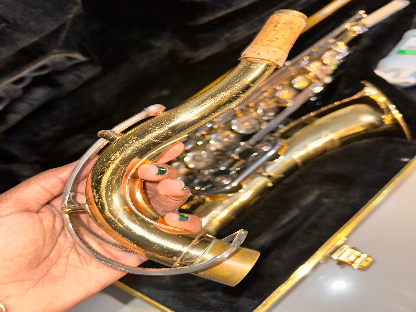 instrumentos musicales - Saxofón tenor Selmer. Poco uso, bien conservado, incluye accesorios y libros. 3