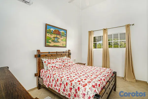 casas vacacionales y villas - Villa en venta en Sosua amueblada 4