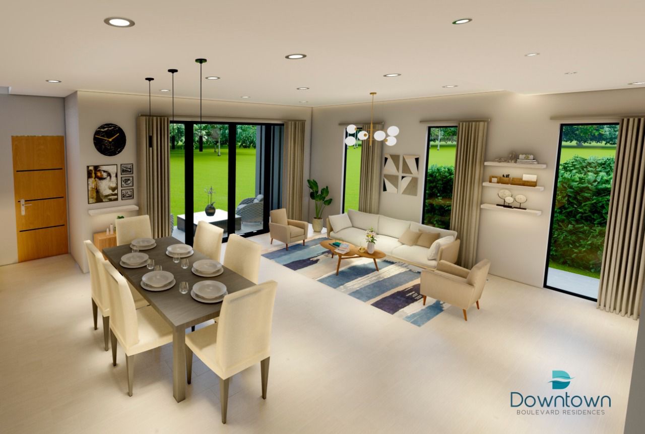 casas vacacionales y villas - Proyecto de villas Townhouse en bávaro Punta cana precios desde 135,000usd 8