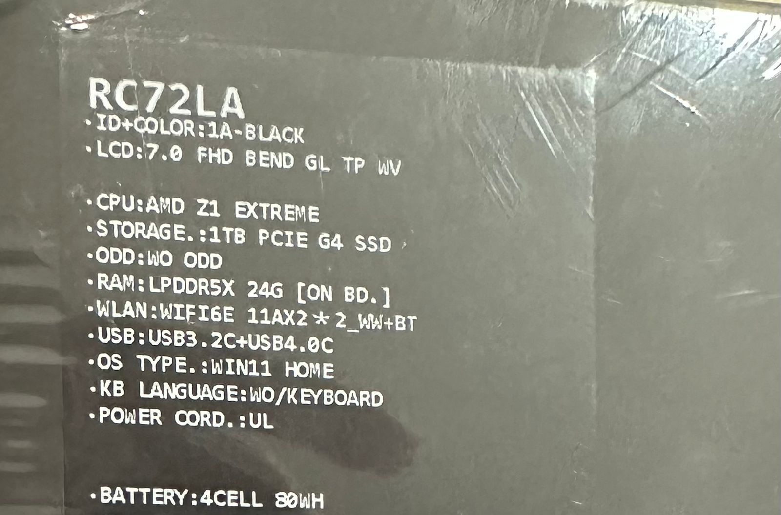 consolas y videojuegos - ASUS ROG ALLY AMD Z1 EXTREME 1TB+24GB  1