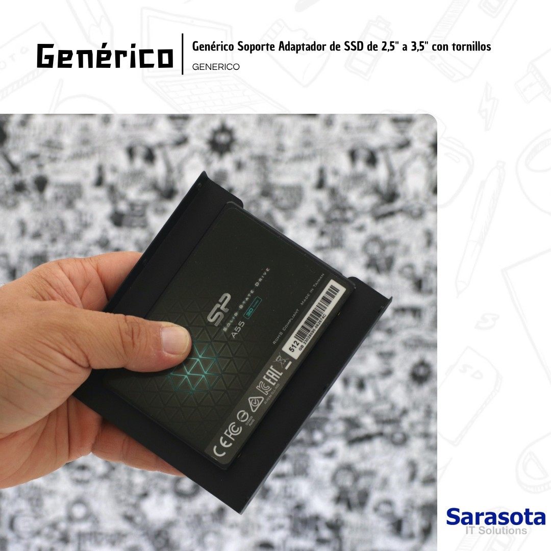 accesorios para electronica -  Adaptador o Rack para HDD o SSD de 2.5" 2