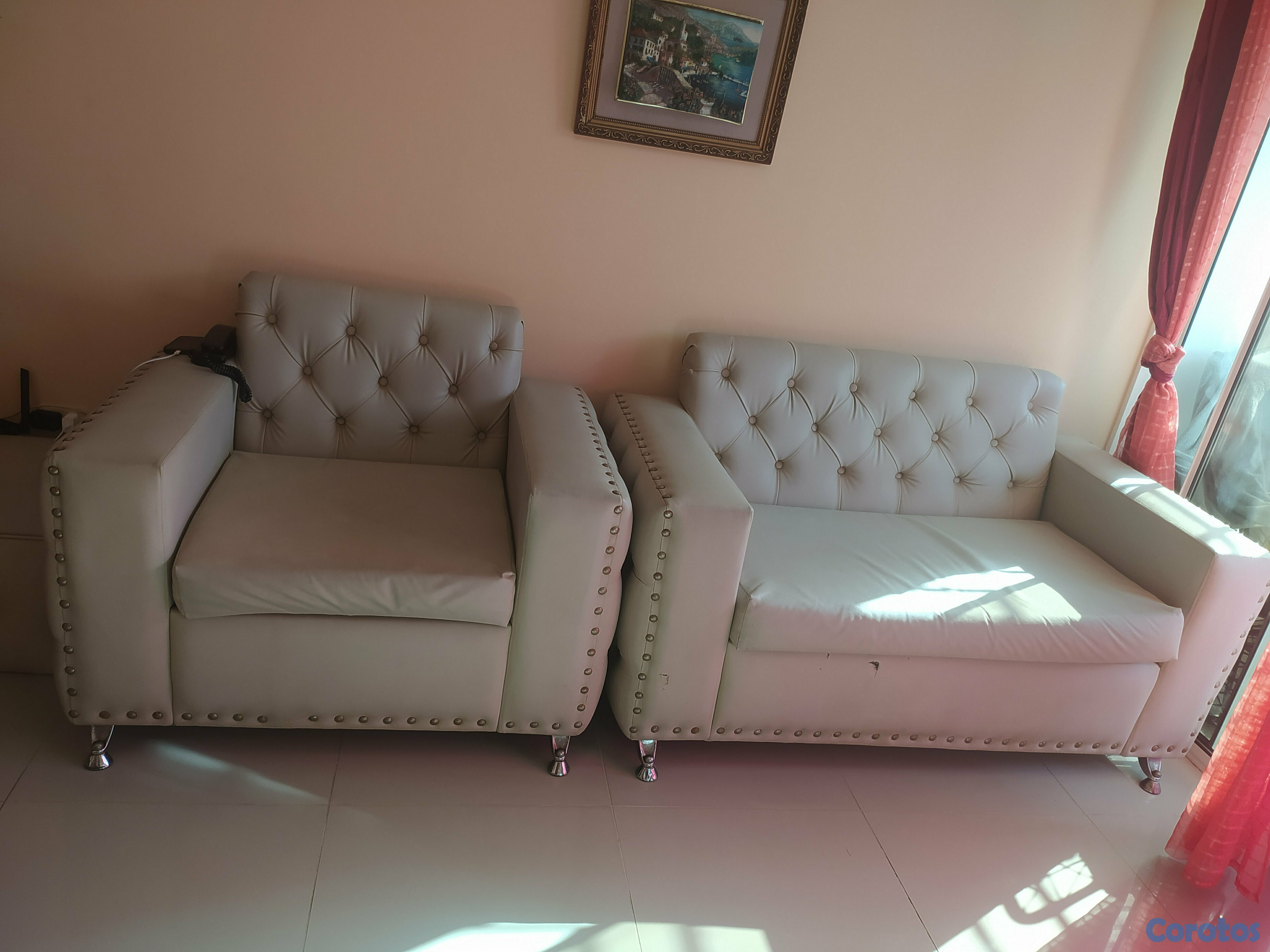 muebles y colchones - Juego de muebles sala / sofá.  2