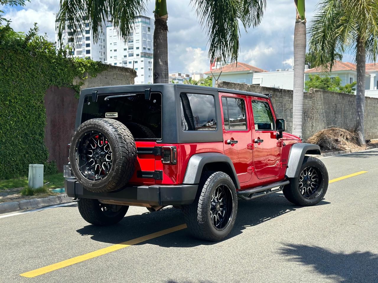jeepetas y camionetas - Jeep wrangler unlimited JK 2018 impecable  3
