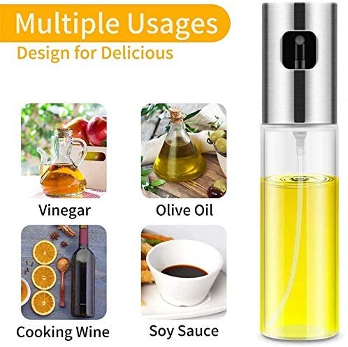 cocina - Rociador de aceite para cocinar, botella de spray de aceite de 100 ml 1